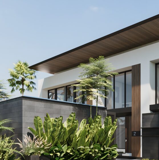 Modern minimalist house exterior - Manon Design Studio