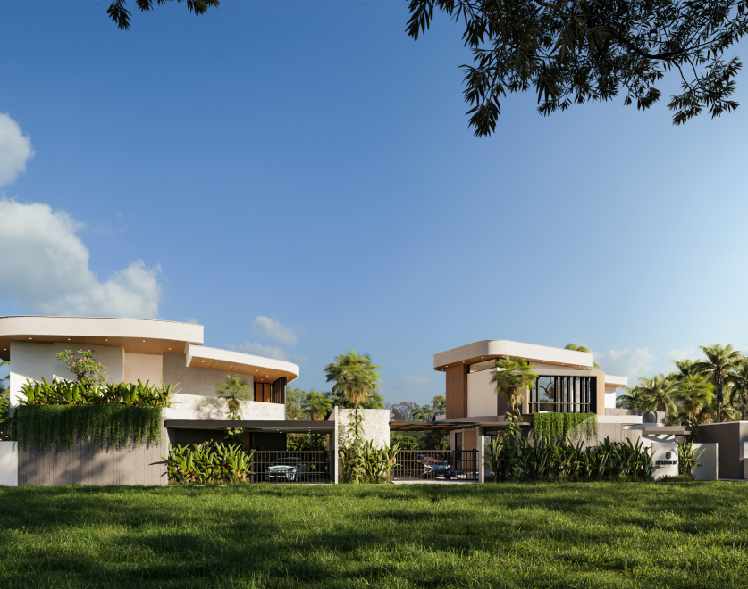 Contemporary twin villas - Manon Design Studio