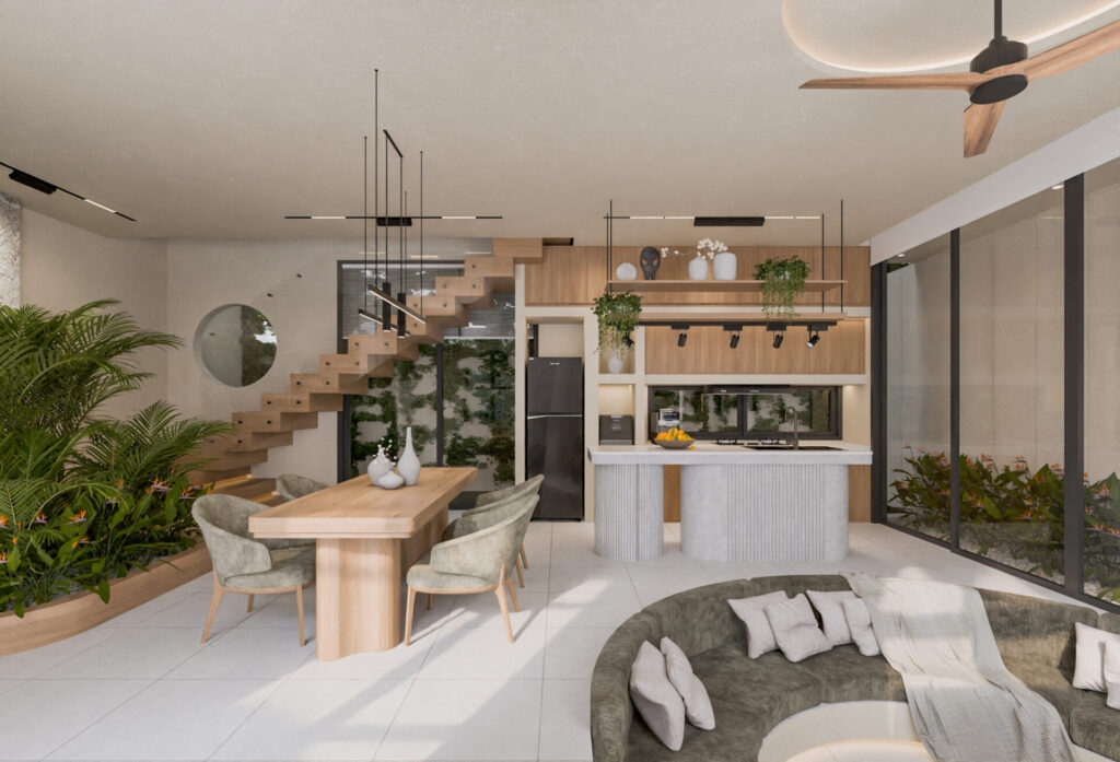 Dapur Taupe Botanica VIlla