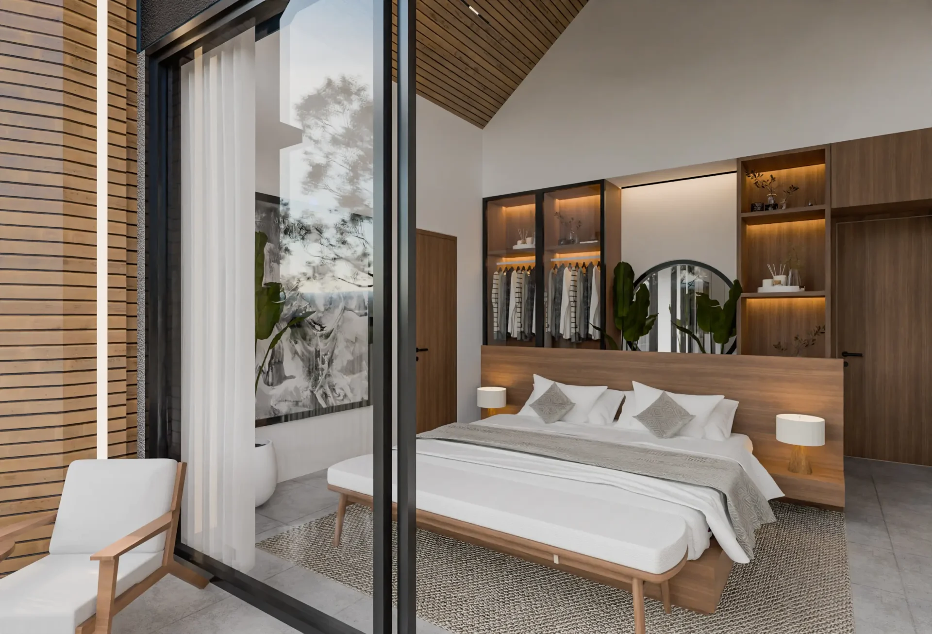 Bedroom Modern Minimalist - Manon Design Studio