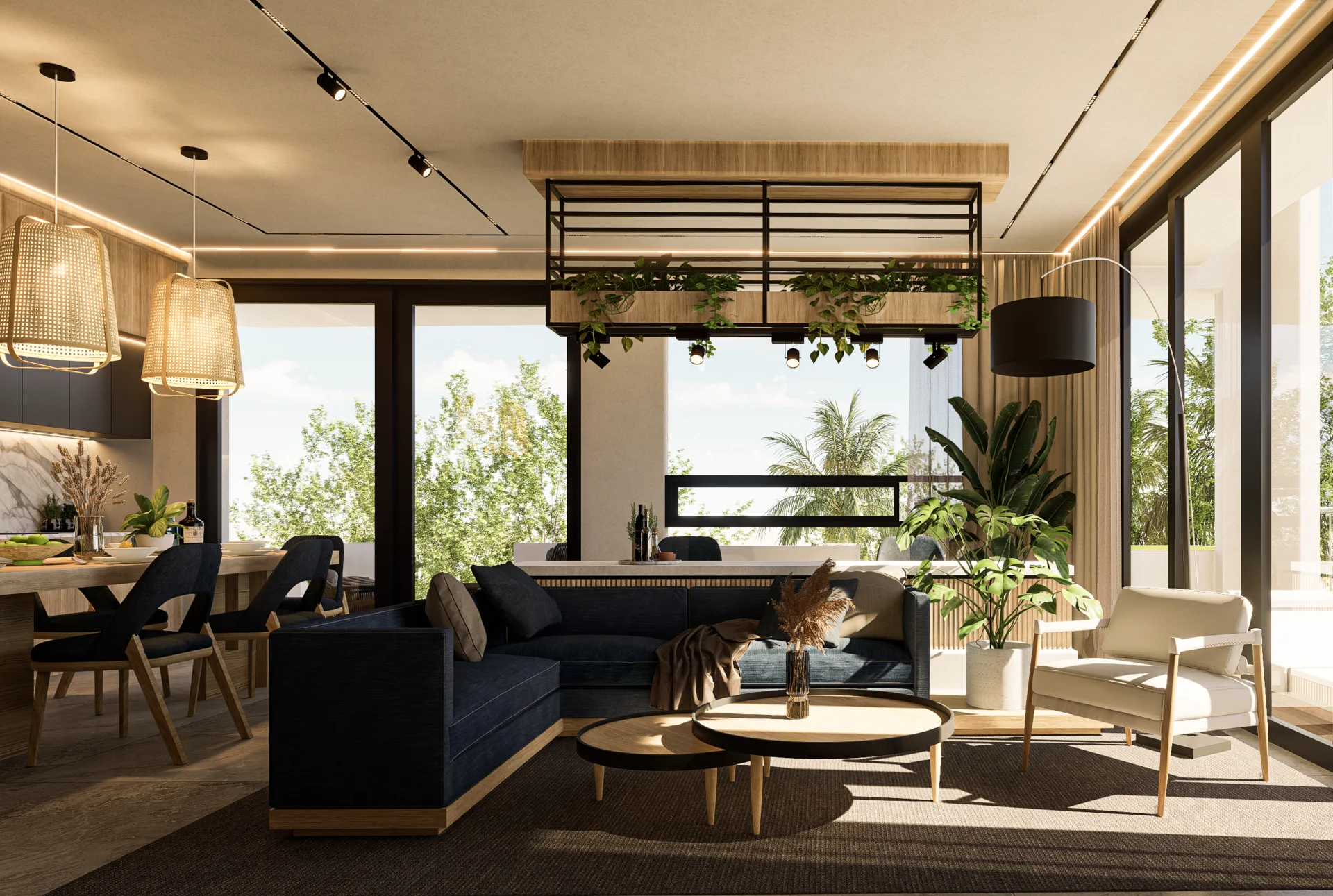 Berawa Apartment Biophilic Design Apartment - Manon Design Studio