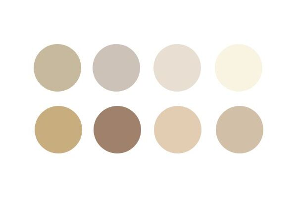 Neutral Color Palllete - Manon Design Studio
