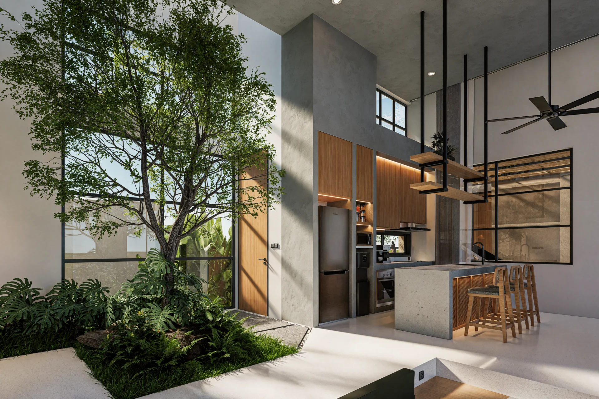 modern tropical house - Manon Design Studio