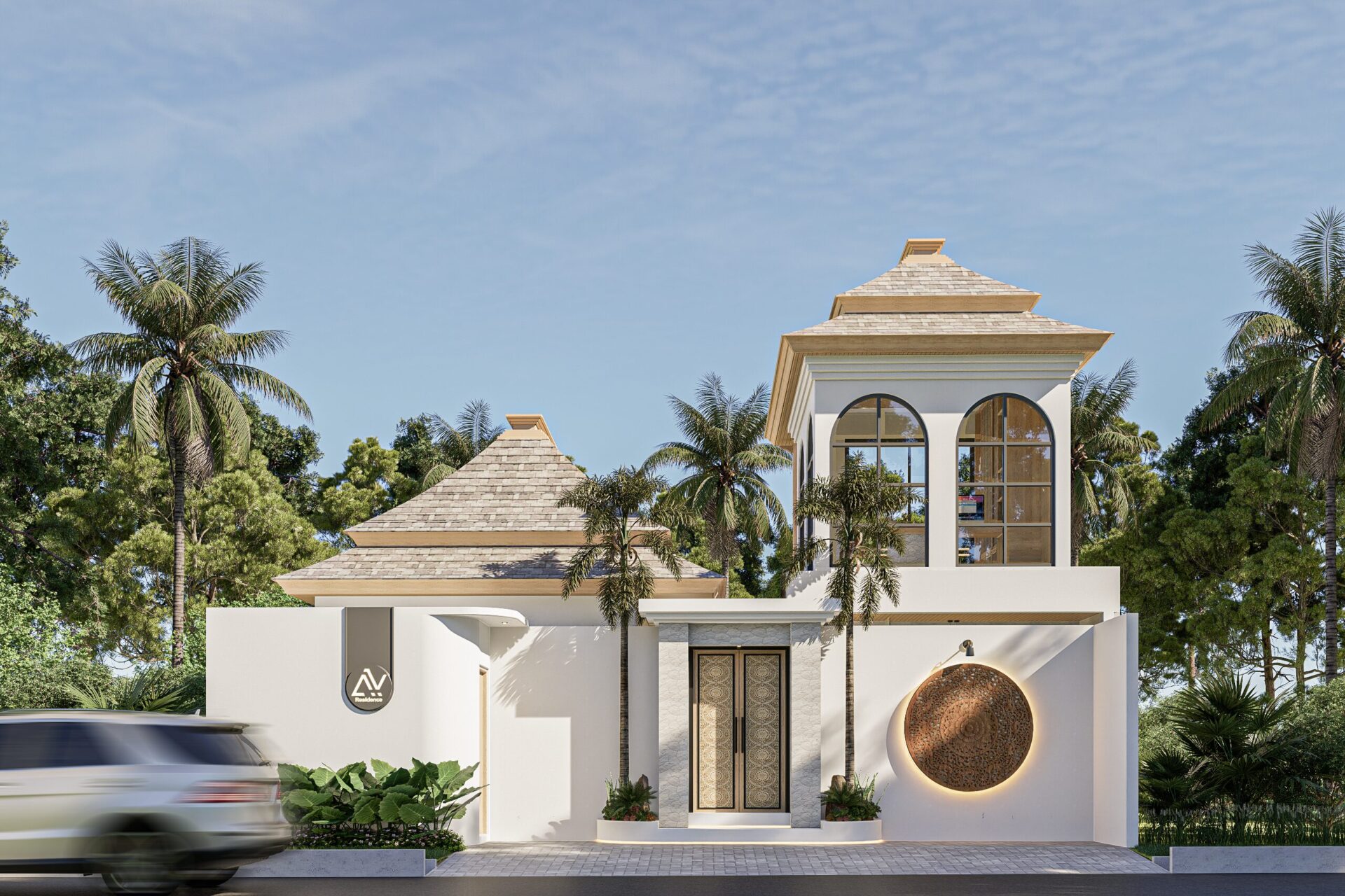 Alex residence balinese architecture - Manon Design Studio