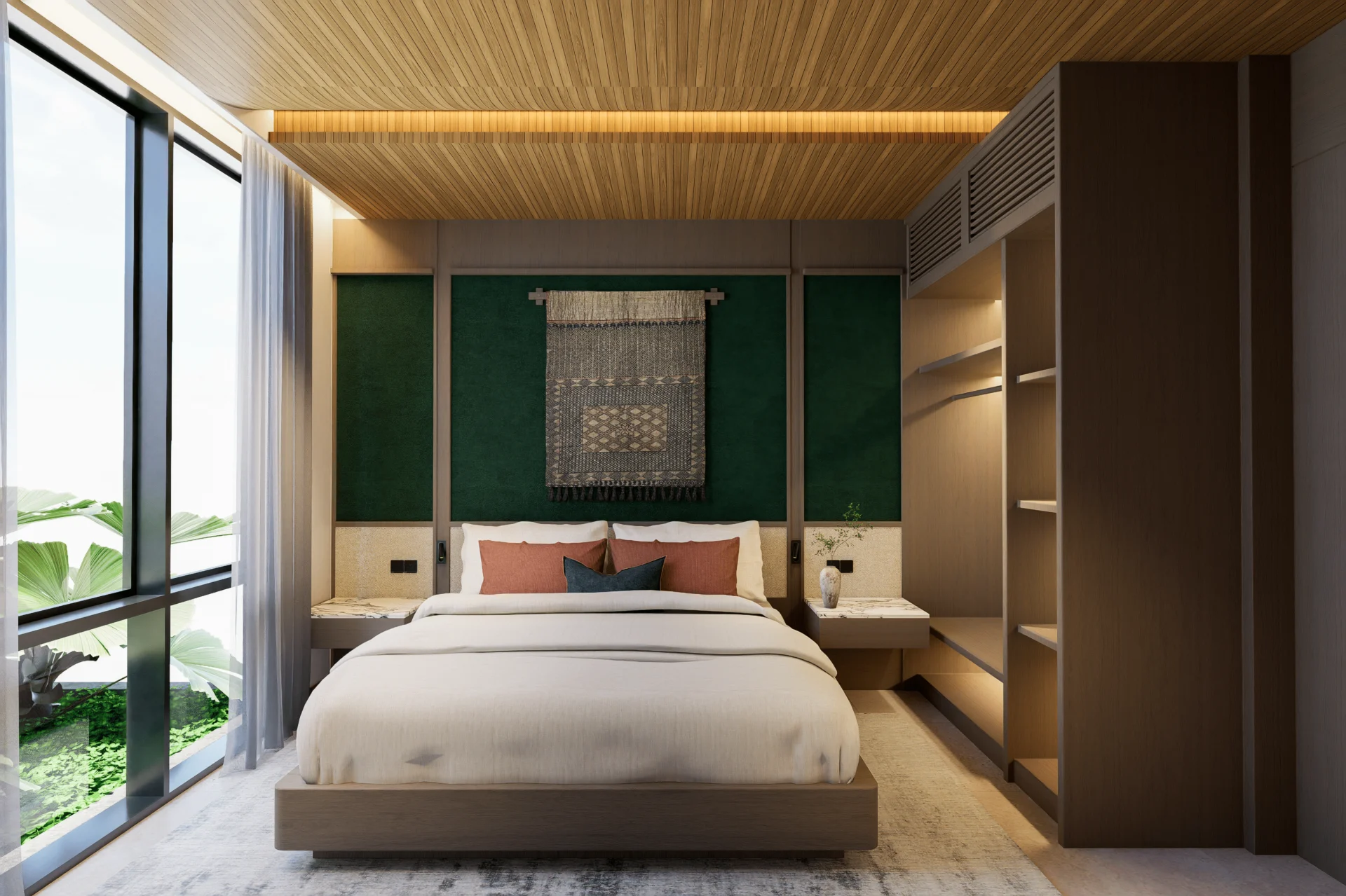 Bedroom Design Property Toya Raga - Manon Design Studio