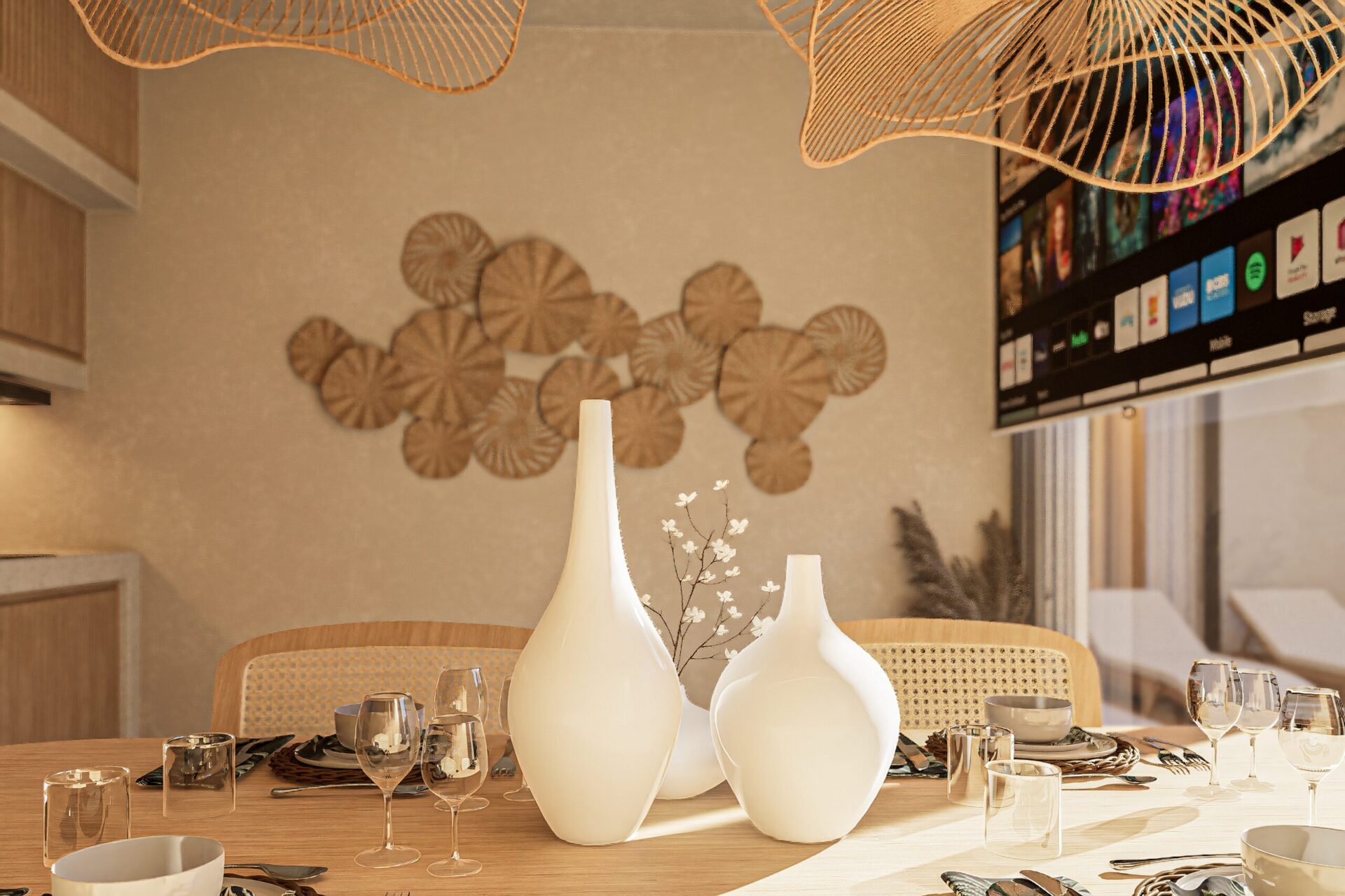 Natural Materials Interior Design - Manon Design Studio