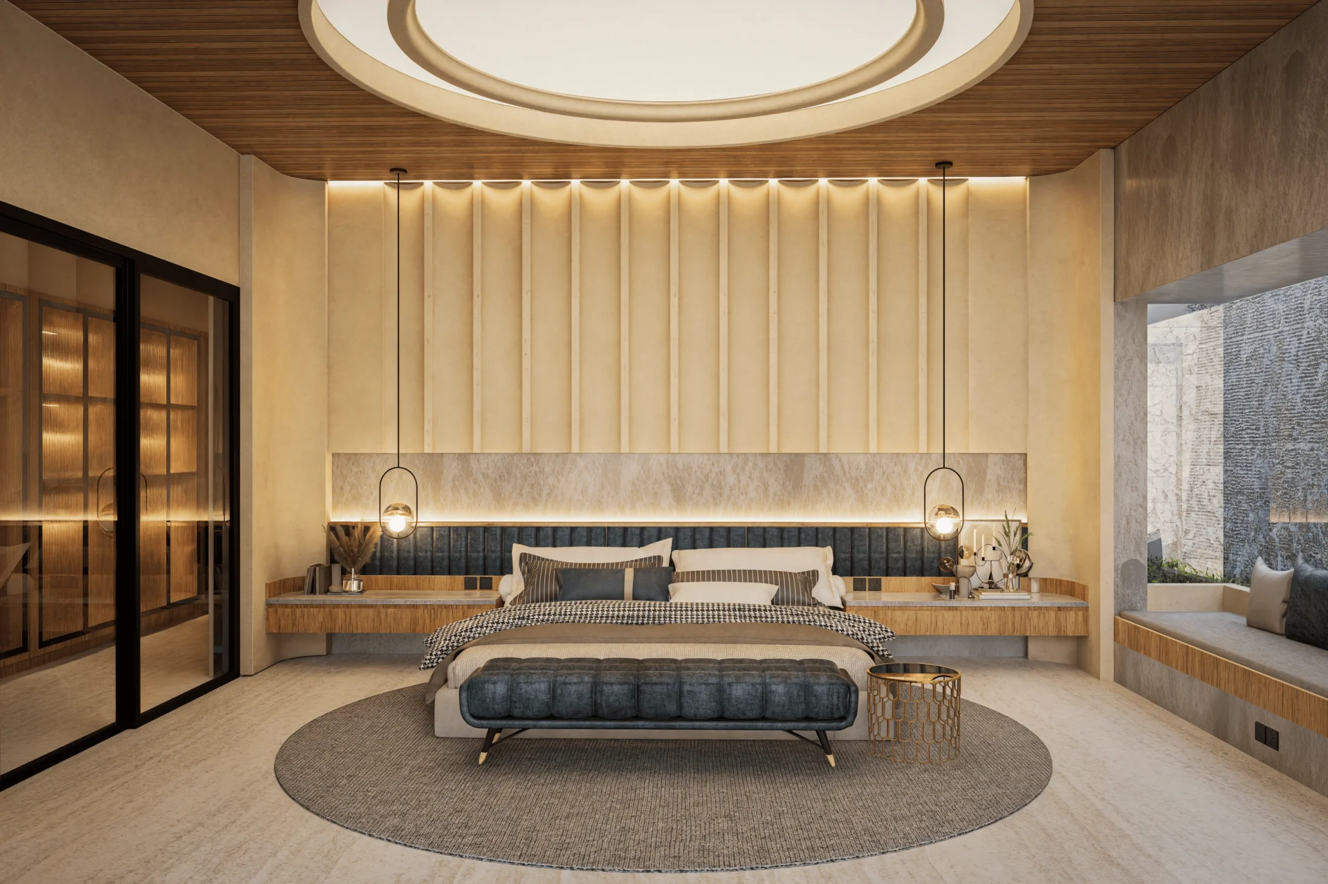 luxury master bedroom plan