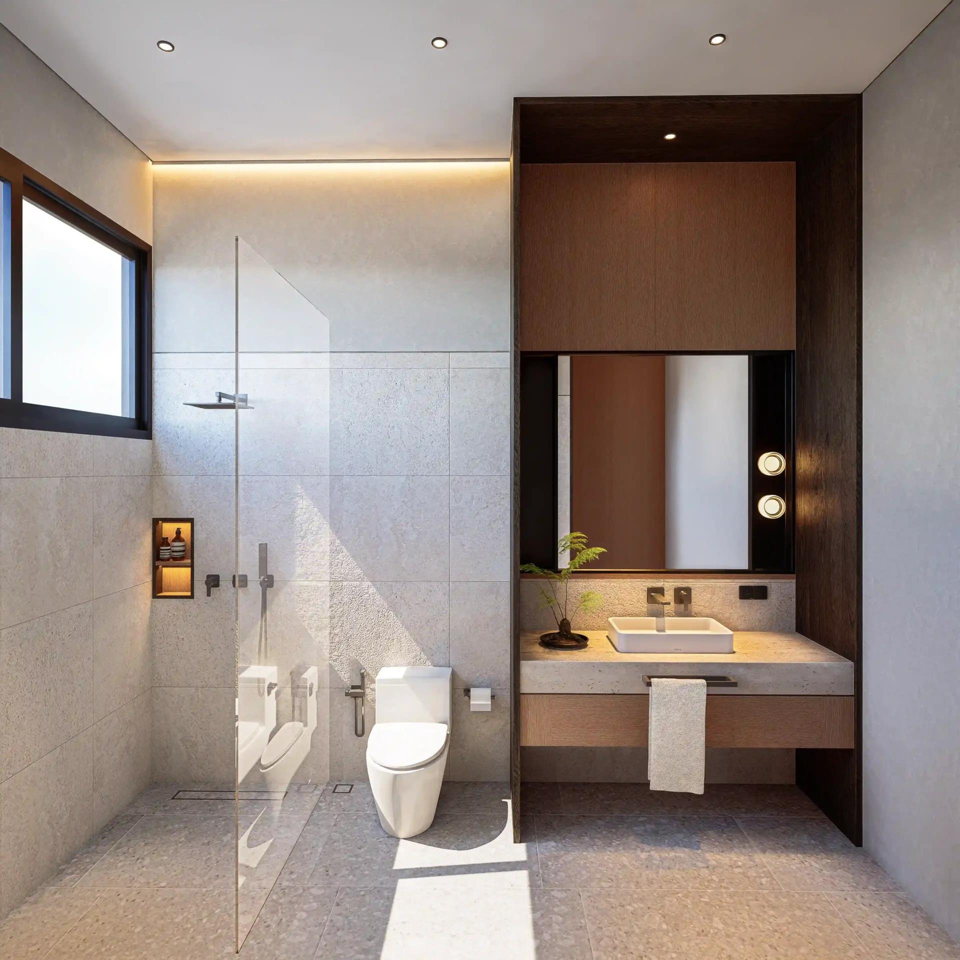 modern toilet interior design