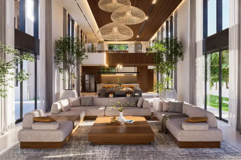 3 Luxury Villa Interior Designs for High-End Villas